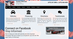 Desktop Screenshot of countryprideautos.com